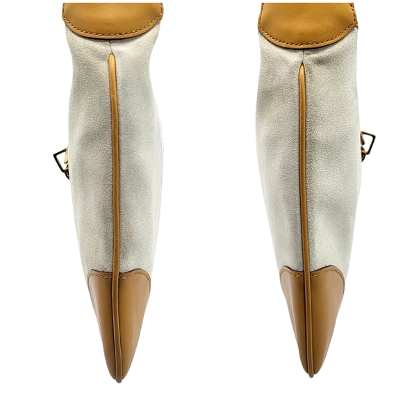 SOLD! Gucci Jackie Hobo Bag with Bamboo Handle Suede Leather - Picture 5 of 15